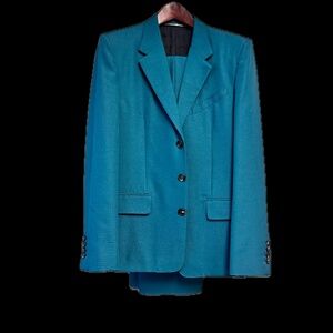 GIVENCHY 100% WOOL SUIT JACKET + SLIM FIT PANTS - NEW (un-tailored)